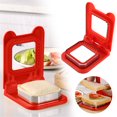 thumbnail image 1 of Uncrustable Sandwich Maker Cutters For Kids Lunch Mini Cookie Cutter And Sealer（2pc）, 1 of 5