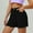 Black, variant on Womens High Waist Jean Shorts Wide Straight Leg Microelastic Long Denim Mom Shorts Womens Tunic Tops Short Sleeve Winter Shorts for Women Paper Bag Shorts Women Womens 2 in 1 Double Layer Running Yoga