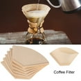 thumbnail image 3 of Peahefy Filter Papers,40Pcs Unbleached Natural Cone-Shape Drip Coffee Cup Filter Papers      , Coffee Filter Paper, 3 of 8