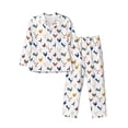 thumbnail image 1 of Fotbe Various Rooster Pijama de Hombre con Estampado de Manga Larga, Conjunto de 2 Piezas, Ropa de Dormir Suave y Cómoda con Bolsillos-X-Large, 1 of 7