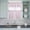 Pink, variant on 3 Piece Kitchen Curtains and Valances Set Sage Green Stripe Cafe Curtains 24 Inch Length Modern Simple Geometric White Striped Valance & Tier Curtain for Living Room Bedroom Window 54"x18" 27"x24"*2