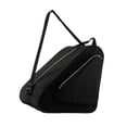 thumbnail image 1 of Bolsa para patines, bolsa para transportar zapatos de patinaje con correa para el hombro, organizador de patines Negro, 1 of 8