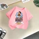 thumbnail image 5 of Marca Unshine Messi Print Boys Outdoor Sports Football Summer Cotton Kid T-shirt Casual Kids Tops Ropa linda para niños, 5 of 5