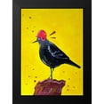 thumbnail image 2 of Filiuta, Robert 14x18 Black Modern Framed Museum Art Print Titled - Messenger Bird No. 3, 2 of 5