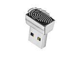 thumbnail image 1 of U7 Silver USB Fingerprint Scanner for Windows 10/11 - Supports Windows Hello & U2F Fast Authentication, 360° Detection, 0.05s High-Speed Recognition, 10 Fingerprint Storage, Secure Login for, 1 of 6