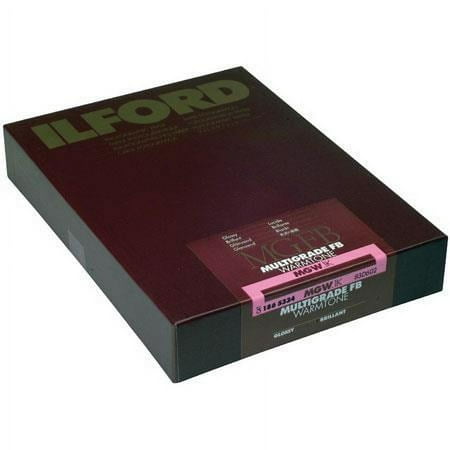 UPC: 0019498865589 | ILFORD Photo MULTIGRADE Photo Paper – 16 x 20 – 255 g/m Grammage – Glossy – 50 Sheet – White