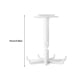 thumbnail image 3 of Cateissary Colgador de cocina con gancho de 7 garras, estante de almacenamiento de 360 grados, organizador autoadhesivo, bolso de mano, ropa Almacenamiento y organización del hogar Blanco, 3 of 6