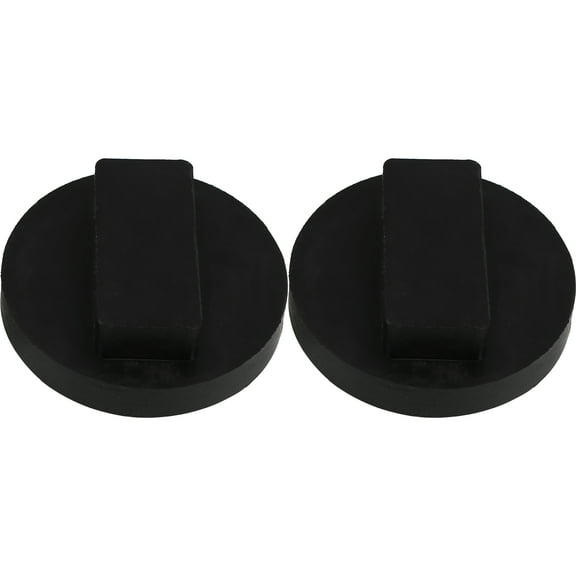 HEMOTON Raindrops 2pcs Rubber Lift Pads for Car Jacks Support Floor Jacks Pads Car Lifting Pads for Frame Rail Protection Automotive Use