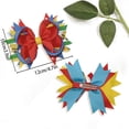 thumbnail image 2 of JoyBowie 4 Pcs 4.7 Inch Layered Hair Bows Clips Back to School Grosgrain Ribbon Alligator Clips for Girls Kids Toddlers, 2 of 8
