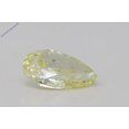 thumbnail image 2 of Pear Diamond Solitaire Engagement Ring,14k White Gold (1 Ct,Natural Fancy Yellow Color,I1 Clarity) GIA, 2 of 5