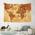 thumbnail image 6 of Junzan Not All Those Who Wander Are Lost2 for Tapestry - Home DéCor Tapestry Cute & Funny Tapestry Wall Hanging Party Poster Tapestry for Bedroom Living Room Dorm Wall 60×40in, 6 of 8