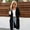 Black, variant on Cable Knit Cardigan Sweaters for Women Hooded Oversized Warm Coats Side Pocket Chunky Cardigan Outwear 2026 Fall Fashion Daily & Office Long Cardigans for Women Dark Blue XL