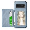 thumbnail image 1 of Case For FOXDOCK Samsung Galaxy S10 Plus Stand Function RFID Blocking Magnetic Card Holder Complete Camera Safety, 1 of 5