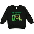 thumbnail image 2 of Inktastic Grandma Grandpa Love Me Dinosaurs Toddler Sweatshirt, 2 of 4