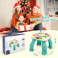 thumbnail image 5 of Infant Musical Learning Table, Toddler Activity Table Interactive Toys, Baby Busy Board Educational Learning Toy with Lights and Music, for 6 to 12-18 Months Boys Girls Preschool Gifts, 5 of 6
