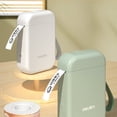 thumbnail image 3 of Deli Portable Bluetooth Thermal Label Printer, Wireless Label Maker with Multiple Templates, for Address Signs, Home Office, White, 3 of 5