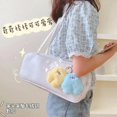 thumbnail image 4 of LLavero de monstruo de peluche Kawaii para mujeres y niñas, muñeca suave y esponjosa de dibujos animados coreanos con llaveros, accesorios para bolsos, regalos para fanáticos, 4 of 4
