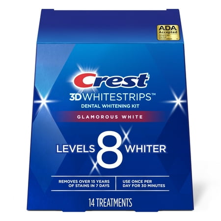 UPC 889714000052 product image for Crest 3D Whitestrips Glamorous White At-Home Teeth Whitening Kit  14 Treatments | upcitemdb.com