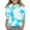 Sky Blue, variant on Drmagiyhm Hot Pink Girls 3/4 Sleeve Shirts Size 10-12 Cute Floral Print Shirts Trendy Casual Crewneck T-Shirt Fall Winter Tees 12-14 Years