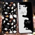 thumbnail image 2 of Funda de silicona con dibujo de gato para Samsung Galaxy A42 A22 A12 5G A02 A03 A04 A04S A50 A70 A10 A20 A30 qiuyongmign unisex, 2 of 2