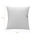 thumbnail image 6 of Sunbrella Throw Pillows Set of 2, UV Fade resistant & Water Repellent Square Throw Pillows (Inserts with Covers) for Indoor & Outdoor Use, 6 of 6