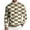 Y5-Khaki, variant on Men Crew Neck Knit Sweaters Plaid Print Long Sleeve Pullover Sweater Ribbed Knit Lightweight Slim Fit Business Casual Dress Pullover Sweaters Crewneck Tops,Brown 4XL