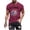 #102-Wine, variant on Kakii Baseball Shirts for Men Game Day Baseball Fan Shirt Mens Casual Baseball Team Short Sleeve Tees