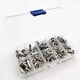thumbnail image 2 of 80 Sets Chicago Screws 5 Sizes 6 10 12 15 18mm Binding Screws Studs Rivets,for Leather, Bookbinding, 2 of 5