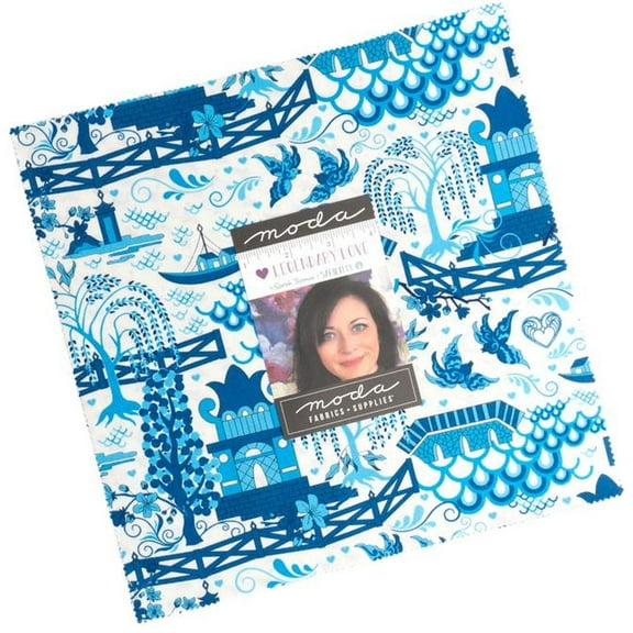 Legendary Love Layer Cake by Sarah Thomas of Sariditty; 42 - 10" Precut Fabric Quilt Squares