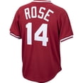 thumbnail image 3 of Men's Mitchell & Ness Pete Rose Red Cincinnati Reds Authentic Batting Practice Jersey, 3 of 3