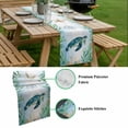 thumbnail image 5 of Sea Turtle Coastal Table Runner - 120 Inch Long, Kitchen Dining Table Runner Dresser Scarves, Summer Beach Nautical Starfish Compass Farmhouse Decor for Coffee Tables Wedding Party Banquet, 5 of 8