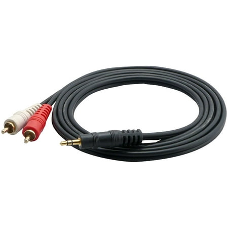 Pyle 6' 12-Gauge RCA Male to 3.5mm Male Cable
