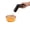 Black, variant on Foldable Egg Beater with 2 Interchangeable Stirring Rods - Essential Baking Tool for Effortless Mixing