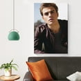 thumbnail image 4 of Paul Wesley HOT Actor Poster American Canvas Art Poster and Wall Art Picture Print Modern Family bedroom Decor Posters 24x36inch(60x90cm), 4 of 6