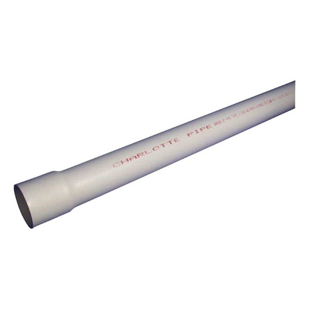 Cresline Pvc Pressure Pipe 1/2 " X 20 ' Belled End 600 Psi Pack of 10