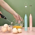 thumbnail image 2 of SIEYIO Electric Food Mixer Handheld Mixer Beater Set Stainless Steel Whisk Drink Mixer Attachment 3 Speed Hand Blenders, 2 of 19