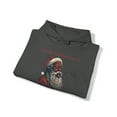 thumbnail image 4 of Singing Santa Black Unisex Heavy Blend™ Hooded Sweatshirt, 4 of 4