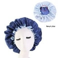 thumbnail image 2 of Seitruly Nuevo gorro de dormir de doble cara, gorro de noche ajustable de poliéster, herramienta protectora para el sueño de las niñas en Type10 NO10, 2 of 6