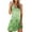 b-Blue Womens Summer Dress, variant on Sundresses for Women Casual Summer - Beach Dresses for Women Casual Summer Sleeveless Knee Length Midi Dress Boho Floral Strappy Halter Neck Tunic Dress