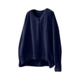 thumbnail image 4 of Women's Drop Shoulder Long Sleeve Cardigan Sweater Button Up Pocket Front Cardigans Lightweight Knit Tops Lightweight Cardigan for Women plus Size Comfy Knit Cardigan Wool Short Sweater Summer, 4 of 4