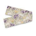 thumbnail image 7 of Yayeee Table Runner 70 inches Long Home Kitchen Dinning Party Decoration, Purple Floral Rabbit, 7 of 7
