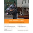 thumbnail image 6 of Medium and Large Dog Muzzle Golden Retriever Labrador Doberman Breathable Mouth Cover Dogs Accessories Pet Supplies (003,XS), 6 of 8
