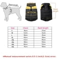 thumbnail image 4 of Greeniant Chaleco para mascotas, cálido, impermeable, para perros, ropa de esquí al aire libre, Abrigo acolchado de invierno de algodón Ropa para mascotas Amarillo SG, 4 of 5