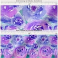 thumbnail image 2 of Soimoi Cotton Cambric Fabric Rose Watercolor Printed Craft Fabric by the Yard 56 Inch Wide, 2 of 7