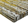 thumbnail image 2 of Ambesonne Autumn Fitted Sheet, Forest Golden Leaves, Twin XL Size, Yellow Grey, 2 of 3