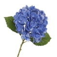 thumbnail image 2 of Hydrangea Artificial Flowers Dark Blue 19 Inch Artificial Hydrangea Flowers for Outdoors Faux Hydrangea Flowers for Decoration for Front Porch Garden Patio Wedding 1 Pack, 2 of 6