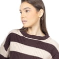 thumbnail image 5 of Sueter Quarry Cropped tejido con rayas Para Mujer, 5 of 5