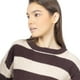 thumbnail image 5 of Sueter Quarry Cropped tejido con rayas Para Mujer, 5 of 5