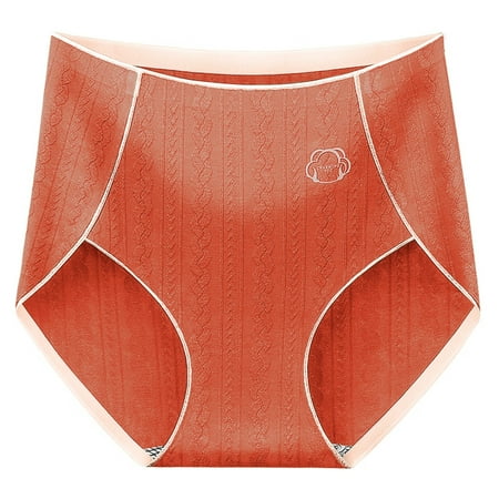 

Mortilo Underwear For Women Womens Underwear Womens Seamless Underwear No Show Panties Gifts For Her Orange XL