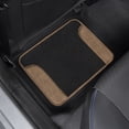 thumbnail image 5 of Glitter Design Car Floor Mats, Two Tone Color Carpet with PU Leather Trim Total Protection Durable Liners for Car Truck SUV & Van, All Weather, 5 of 7